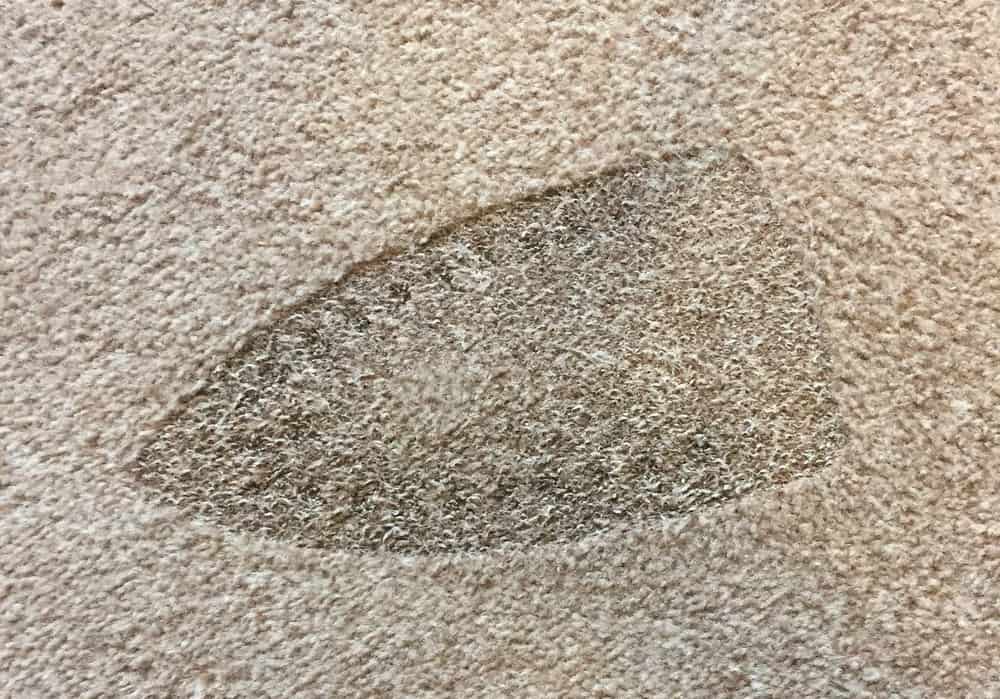 سوختگی فرش با اتو