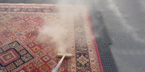 Carpet dusting