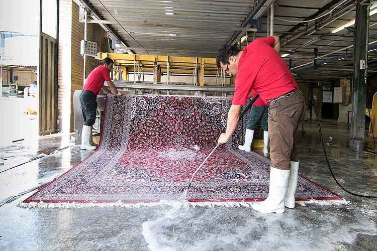 قالیشویی در شهرری