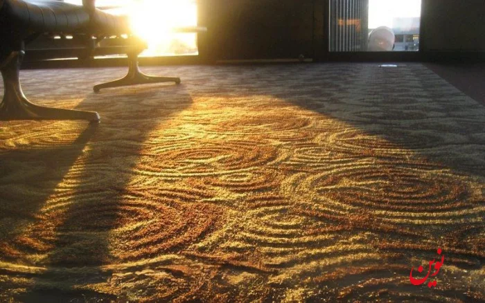 از بین بردن چروک فرش به کمک گرما و حرارت نور خورشید