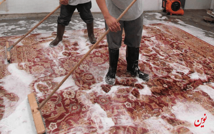 آیا شستن فرش با پودر ماشین کار صحیحی است؟ {مزایا و معایب}