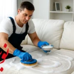 چگونه مبل چرم سفید را تمیز کنیم؟