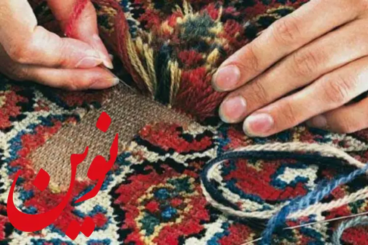 فرایند پودگذاری فرش