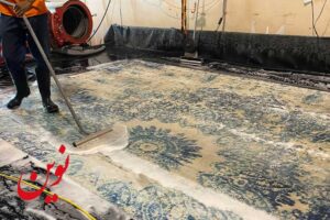 استفاده از کلر برای شستن فرش