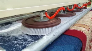 استفاده از دستگاه برای شستن قالی در تهران