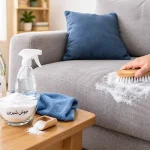 شستن مبل با سرکه و جوش شیرین؛ آموزش تصویری + نکات مهم